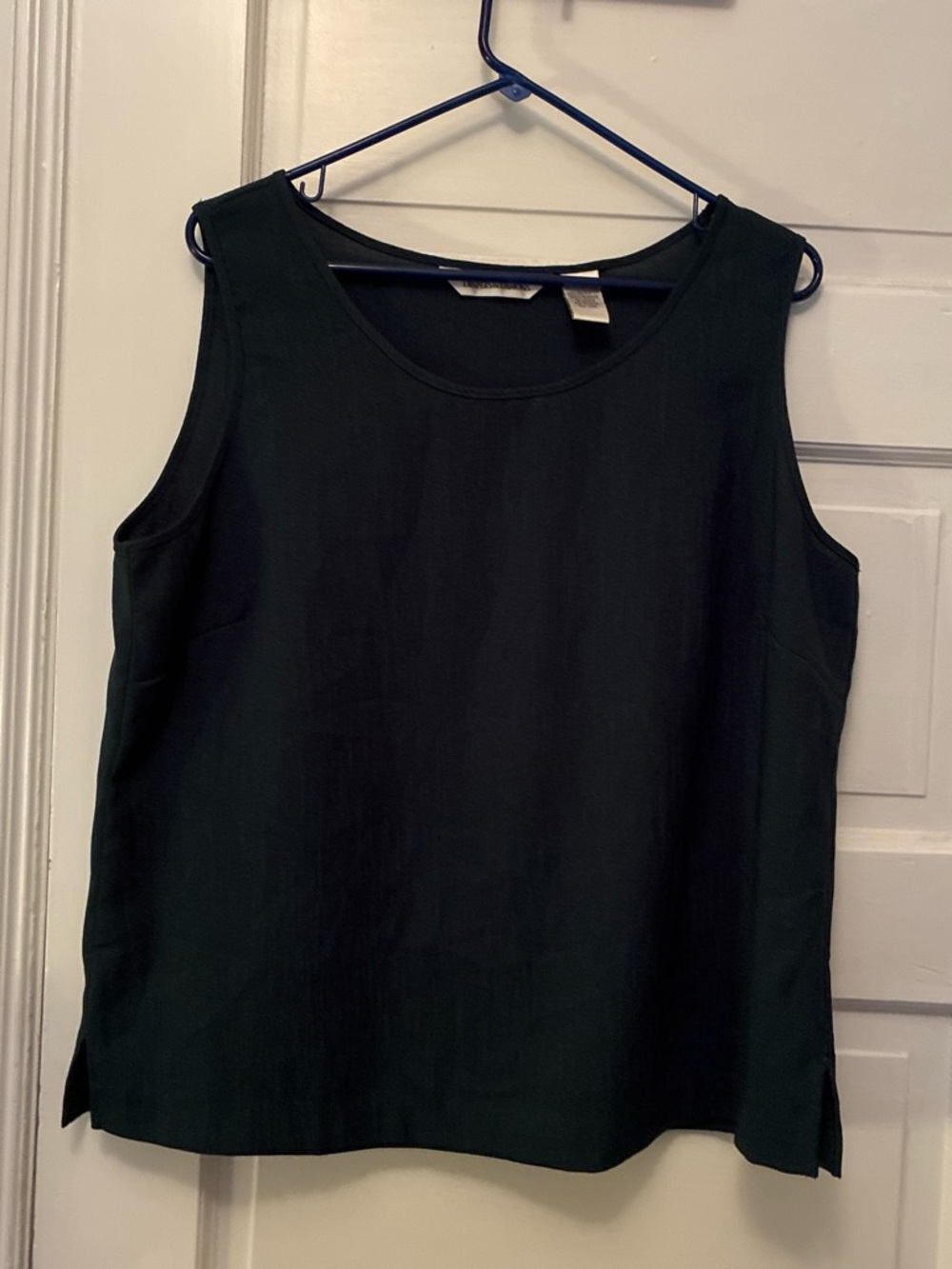Classic Black Sleeveless Camisole Tank Top